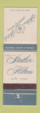 Matchbook Cover - Statler Hilton Hotel New York City WEAR