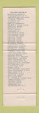 Matchbook Cover - Statler Hilton Hotel New York City WEAR