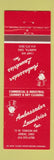 Matchbook Cover - Lumber Co Family Restaurant Aberdeen SD