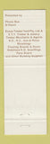Matchbook Cover - Poor Henry's Saloon East Hanover NJ