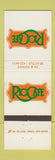 Matchbook Cover - Rio Cafe Seattle WA