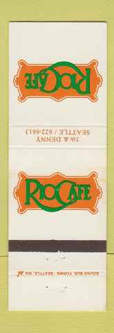Matchbook Cover - Rio Cafe Seattle WA