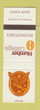 Matchbook Cover - Humber College Book Store Hawks Gordon ON