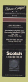 Matchbook Cover - Scotch Color Film