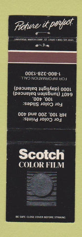 Matchbook Cover - Scotch Color Film