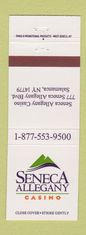Matchbook Cover - Seneca Allegany Casino Salamanca NY