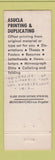Matchbook Cover - UCLA Students' Store Bruins Los Angeles CA