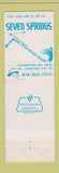 Matchbook Cover - Seven Springs Mountain Resort Champion PA