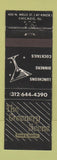 Matchbook Cover - The Greenery Scene Restaurant Chicago IL