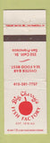 Matchbook Cover - Big Cherry's Fish Factory San Francisco CA WEAR