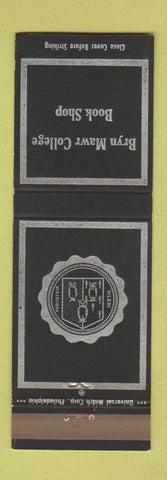Matchbook Cover - Bryn Mawr College Book Shop PA WORN BACK