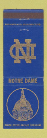 Matchbook Cover - University of Notre Dame South Bend IN
