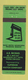 Matchbook Cover - Superior Match Company AB Michael Randolph NY