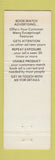 Matchbook Cover - Superior Match Company AB Michael Randolph NY