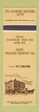 Matchbook Cover - St James Hotel Red Wing MN