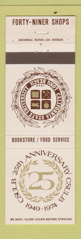 Matchbook Cover - Long Beach State University CA 1974