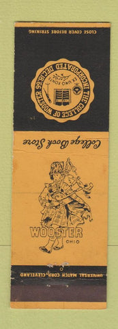 Matchbook Cover - College of Wooster OH