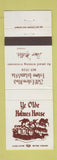 Matchbook Cover - Ye Olde Holmes House Estero Island FL