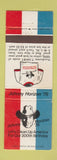 Matchbook Cover - Johnny Horizon T Shirt Offer Bicentennial 1976