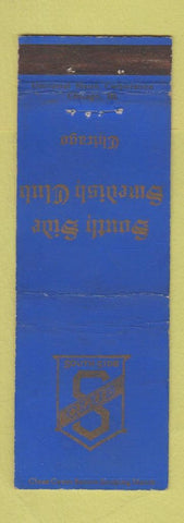 Matchbook Cover - South Side Swedish Club Chicago IL WEAR