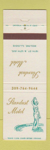 Matchbook Cover - Stardust Motel Moline IL