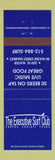 Matchbook Cover - Executive Surf Club Corpus Christi TX