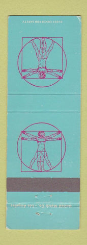 Matchbook Cover - Man and Universe TV Show North American Rockwell ABC WEAR