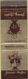 Matchbook Cover - Hodels Buffet Bakersfield CA
