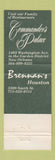Matchbook Cover - Mr B's Restaurant New Orleans LA