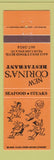 Matchbook Cover - New Corina's Restaurant Los Angeles CA