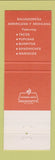 Matchbook Cover - New Corina's Restaurant Los Angeles CA