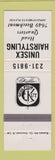 Matchbook Cover - Unisex Hair Salon Cincinnati OH