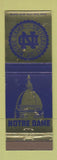 Matchbook Cover - University of Notre Dame South Bend IN