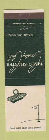 Matchbook Cover - Tom o Shanter Country Club Orchard Lake MI