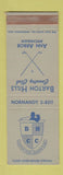 Matchbook Cover - Barton Hills Country Club Ann Arbor MI WEAR #2