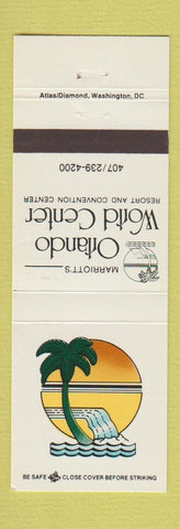 Matchbook Cover - Orlando World Center Marriott FL