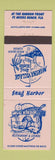Matchbook Cover - Snug Harbor Restaurant Fort Myers Beach FL