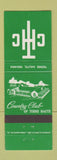 Matchbook Cover - Country Club of Terre Haute IN