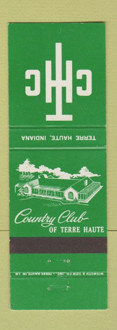 Matchbook Cover - Country Club of Terre Haute IN