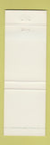Matchbook Cover - Briar Hall Country Club Briarcliff Manor NY