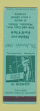Matchbook Cover - Midwest Golf Club Hinsdale IL