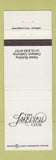 Matchbook Cover - Lakeview Club Oakland CA