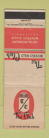 Matchbook Cover - Beverly Hills Club CA WEAR