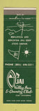 Matchbook Cover - Ojai Valley Inn Country Club CA