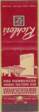 Matchbook Cover - Richlor's Beverly Hills CA