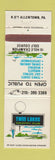 Matchbook Cover - Twin Lakes Country Club Allentown PA WORN