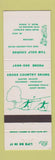 Matchbook Cover - Tam Golf Course Niles IL