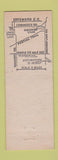 Matchbook Cover - Edgewood Country Club Walled Lake MI WEAR