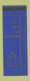 Matchbook Cover - Suburban Golf Club Union NJ