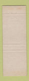 Matchbook Cover - Suburban Golf Club Union NJ